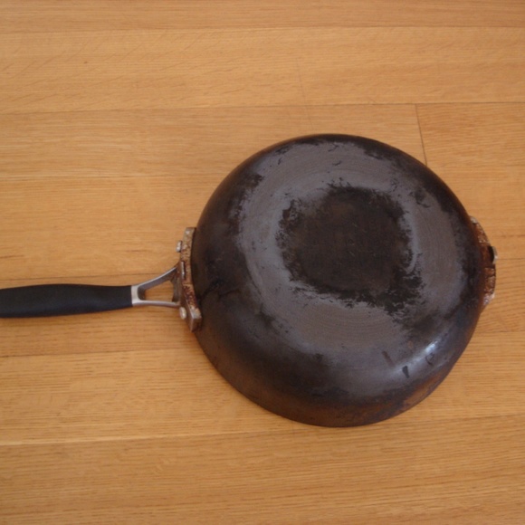 SELECT BY CALPHALON 10" Nonstick 4 Qt Saucepan Skillet Saute Stir Fry Pot HCH141 - Picture 4 of 11